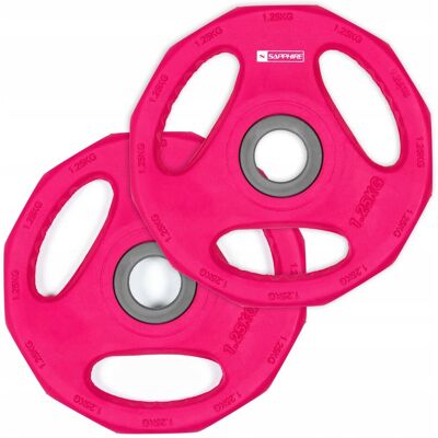 Sapphire Zestaw OBCIĄŻEŃ 2x1,25KG do sztangi B- PUMP talerze 2,5KG METAL obciążenie Sapphire Zestaw OBCIĄŻEŃ 2x1,25KG do sztangi B- PUMP talerze 2,5KG METAL obciążenie