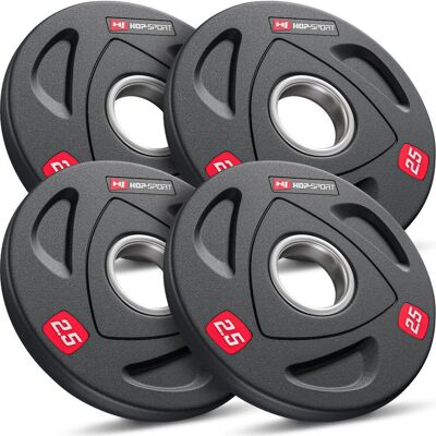 Hop-Sport Zestaw obciążeń olimpijskich, 4x2.5kg Hop-Sport Zestaw obciążeń olimpijskich, 4x2.5kg