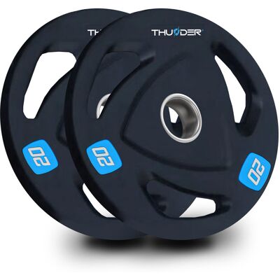 Thunder Zestaw Obciążeń Olimpijskich Set-O-05-40kg (2x20) Thunder Zestaw Obciążeń Olimpijskich Set-O-05-40kg (2x20)