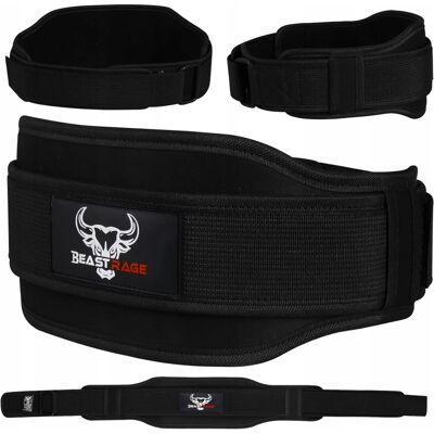 Inny producent Beast Rage Pas Treningowy Lędźwiowy Szeroki Wyściełany Do Podnoszenia M Inny producent Beast Rage Pas Treningowy Lędźwiowy Szeroki Wyściełany Do Podnoszenia M