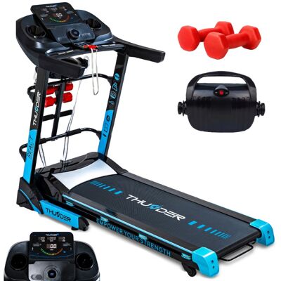 Bieżnia Elektryczna Thunder React-Ds-Black 18km/h Kąt Nachylenia Składana 160kg Bieżnia Elektryczna Thunder React-Ds-Black 18km/h Kąt Nachylenia Składana 160kg