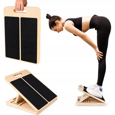 Inny producent Deska Do Rozciągania Łydek Trenażer Stepper Ćwiczenia Nóg Stretching Inny producent Deska Do Rozciągania Łydek Trenażer Stepper Ćwiczenia Nóg Stretching