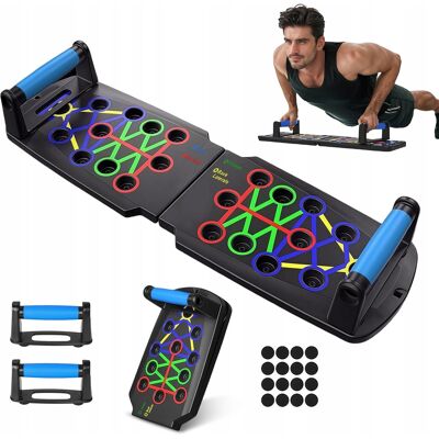 Inny producent Deska Push-Up 28w1 Trening Mięśni Klatki Ramion Fitness Dom Siłownia Inny producent Deska Push-Up 28w1 Trening Mięśni Klatki Ramion Fitness Dom Siłownia