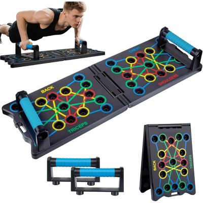 Inny producent Deska Treningowa Składana Wielofunkcyjna Push Up Fitnes Gimnastyka Inny producent Deska Treningowa Składana Wielofunkcyjna Push Up Fitnes Gimnastyka