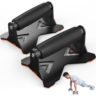 Inny producent Drążki Push Up Stalowe Wzmocnione Solidne Wytrzymałe Stabilne Czarne Inny producent Drążki Push Up Stalowe Wzmocnione Solidne Wytrzymałe Stabilne Czarne