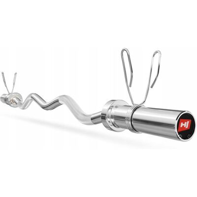 Sztanga olimpijska Hop-Sport 120cm - Obrotowa, chromowana, 50mm Sztanga olimpijska Hop-Sport 120cm - Obrotowa, chromowana, 50mm