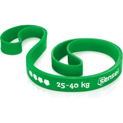 Sensei Guma Oporowa 25-40 Kg Do Podciągania Z Ebookiem, Naturalny Lateks Sensei Guma Oporowa 25-40 Kg Do Podciągania Z Ebookiem, Naturalny Lateks