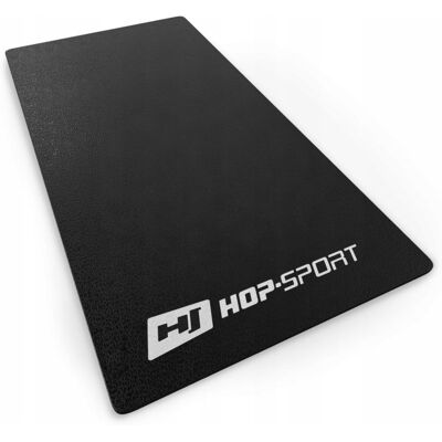 Hop-Sport Czarna mata ochronna - PVC, 120x60cm, pochłanianie wstrząsów Hop-Sport Czarna mata ochronna - PVC, 120x60cm, pochłanianie wstrząsów