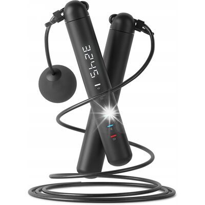Inny producent Inteligentna Skakanka Fitness Wyświetlacz Led Trening Domowa Siłownia Inny producent Inteligentna Skakanka Fitness Wyświetlacz Led Trening Domowa Siłownia