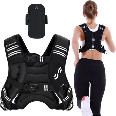 Inny producent Kamizelka Treningowa 6,8kg Obciążeniowa Trening Bieganie Fitness Siłownia Inny producent Kamizelka Treningowa 6,8kg Obciążeniowa Trening Bieganie Fitness Siłownia
