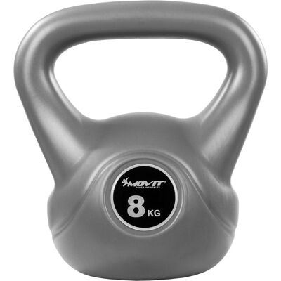 Movit Kettlebell 8 Kg Winylowy Hantla Ketla Obciążnik Movit Kettlebell 8 Kg Winylowy Hantla Ketla Obciążnik