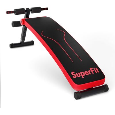 COSTWAY Ławka Treningowa Do Brzuszków Składana Ławeczka Fitness COSTWAY Ławka Treningowa Do Brzuszków Składana Ławeczka Fitness