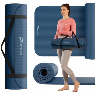 Hop-Sport Mata Fitness Nbr 1,5cm - Morska - 190x80cm Hop-Sport Mata Fitness Nbr 1,5cm - Morska - 190x80cm