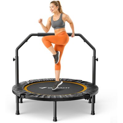 Mini Trampolina Merach Składana 102 Cm 122 Cm Maks Obciążenie 150 Kg Mini Trampolina Merach Składana 102 Cm 122 Cm Maks Obciążenie 150 Kg