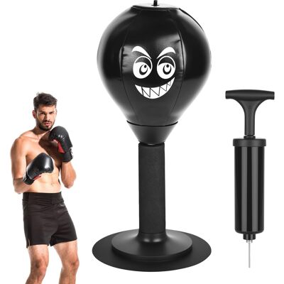 Inny producent Mini Worek Bokserski Z Przyssawką I Pompką, Piłka Treningowa Do Biura Inny producent Mini Worek Bokserski Z Przyssawką I Pompką, Piłka Treningowa Do Biura