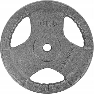 Enero Obciążenie Żeliwne 10 Kg Kierownica 26,5mm Talerz Krążek Do Hantli Sztangi Enero Obciążenie Żeliwne 10 Kg Kierownica 26,5mm Talerz Krążek Do Hantli Sztangi