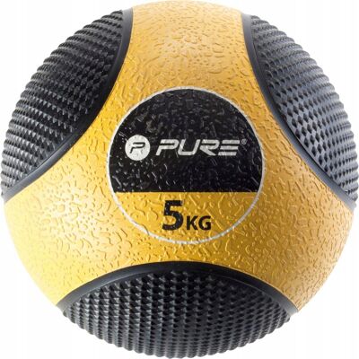 Pure2Improve Piłka Lekarska Do Ćwiczeń Crossfit Rehabilitacji Medicine Ball 5kg Pure Pure2Improve Piłka Lekarska Do Ćwiczeń Crossfit Rehabilitacji Medicine Ball 5kg Pure