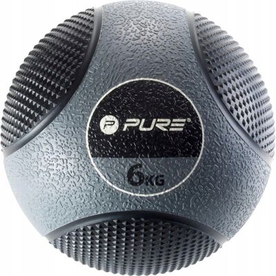 Pure2Improve Piłka Lekarska Do Ćwiczeń Crossfit Rehabilitacji Medicine Ball 6kg Pure Pure2Improve Piłka Lekarska Do Ćwiczeń Crossfit Rehabilitacji Medicine Ball 6kg Pure