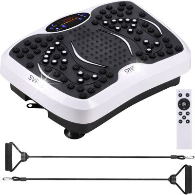 One Fitness Platforma Wibracyjna Wibrująca Treningowa Masażer Z Gumami Do 150 Kg One Fitness Platforma Wibracyjna Wibrująca Treningowa Masażer Z Gumami Do 150 Kg