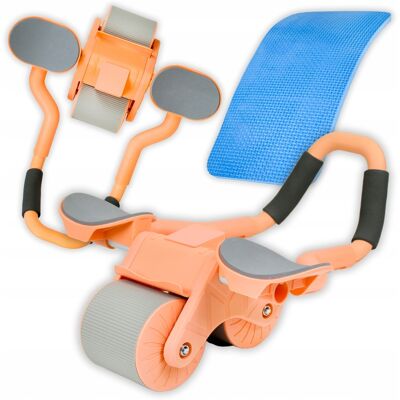 Inny producent Roller Trenażer Abs Na Mięśnie Brzucha Pilates Fitness Koło Do Ćwiczeń Mata / Vive Fitness Inny producent Roller Trenażer Abs Na Mięśnie Brzucha Pilates Fitness Koło Do Ćwiczeń Mata / Vive Fitness