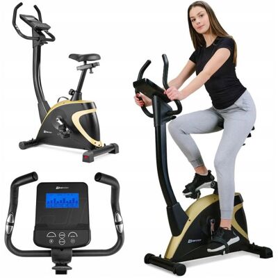 Hop-Sport Rower Treningowy Elektromagnetyczny Rowerek Pionowy Stacjonarny Hop-Sport Rower Treningowy Elektromagnetyczny Rowerek Pionowy Stacjonarny