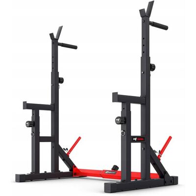 Hop-Sport Stojaki Pod Sztange Asekuracja Regulowane Dipy 200kg Miejsce Na Obciążenia Hop-Sport Stojaki Pod Sztange Asekuracja Regulowane Dipy 200kg Miejsce Na Obciążenia