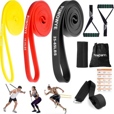 Inny producent Taśmy Oporowe 3 Sztuki Fitness Siłowy Do Treningu I Jogi Inny producent Taśmy Oporowe 3 Sztuki Fitness Siłowy Do Treningu I Jogi