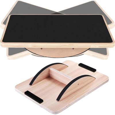 Inny producent Trenażer Balansująca Drewniana 40x30x8cm Równowagi Kompaktowa Mocna Inny producent Trenażer Balansująca Drewniana 40x30x8cm Równowagi Kompaktowa Mocna