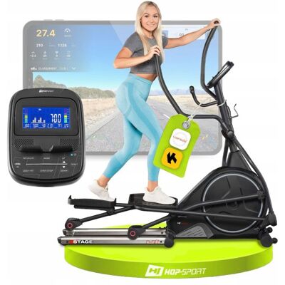 Hop-Sport Trenażer Eliptyczny Orbi-Trek Elektromagnetyczny Rower Treningowy Koło 24kg Hop-Sport Trenażer Eliptyczny Orbi-Trek Elektromagnetyczny Rower Treningowy Koło 24kg