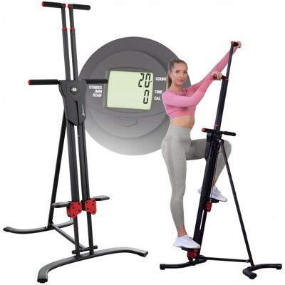 Hop-Sport Wspinacz Pionowy Symulator Wspinaczki Z Regulacją Uchwytów Stepper Prosty Hop-Sport Wspinacz Pionowy Symulator Wspinaczki Z Regulacją Uchwytów Stepper Prosty