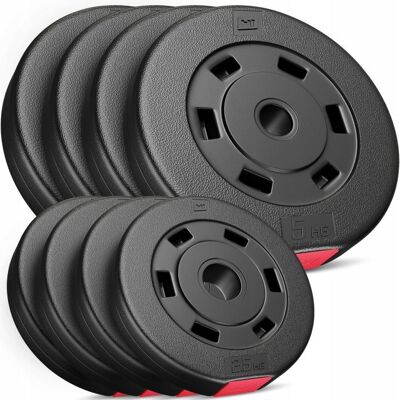 Zestaw Obciążeń Hop-Sport - 30kg Zestaw Obciążeń Hop-Sport - 30kg