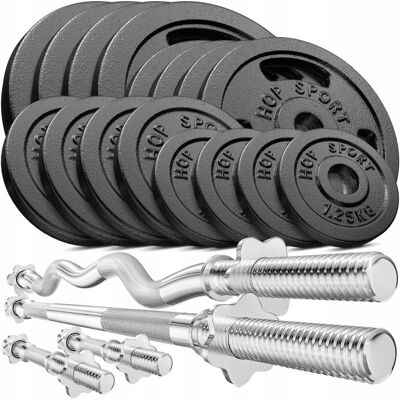 Hop-Sport Zestaw Obciążeń Strong 96kg Hop-Sport Zestaw Obciążeń Strong 96kg