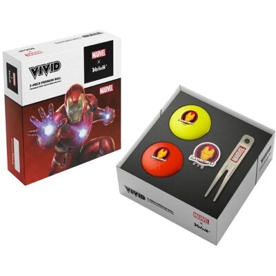 Zestaw piłek golfowych Volvik Iron Man 2 - Wydajność i Styl Zestaw piłek golfowych Volvik Iron Man 2 - Wydajność i Styl