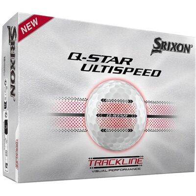 Piłki golfowe SRIXON Q-STAR ULTISPEED TRACKLINE Piłki golfowe SRIXON Q-STAR ULTISPEED TRACKLINE