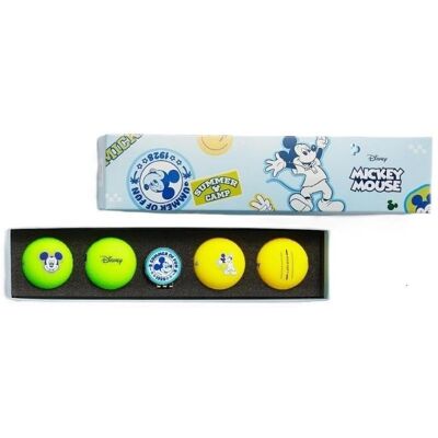 Piłki golfowe VOLVIK DISNEY MICKEY PACK (zestaw 4 piłek z markerem) Piłki golfowe VOLVIK DISNEY MICKEY PACK (zestaw 4 piłek z markerem)