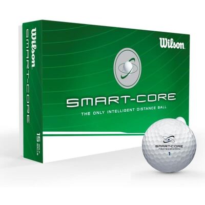 Piłki golfowe Wilson SMART CORE PRO DISTANCE, (białe, 15 szt.) Piłki golfowe Wilson SMART CORE PRO DISTANCE, (białe, 15 szt.)