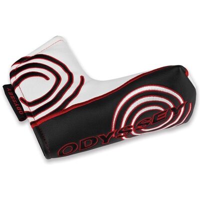 Pokrowiec, headcover Odyssey na puttera Blade, biały Swirl Pokrowiec, headcover Odyssey na puttera Blade, biały Swirl