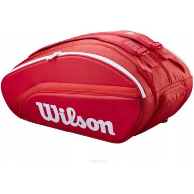 Torba do padla Wilson Padel Tour Bag 2026 czerwona Torba do padla Wilson Padel Tour Bag 2026 czerwona