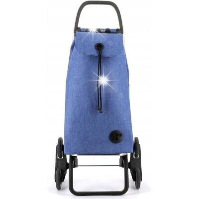 Inny producent Wózek na zakupy Rolser I-Max Tweed 6k - Blue Inny producent Wózek na zakupy Rolser I-Max Tweed 6k - Blue