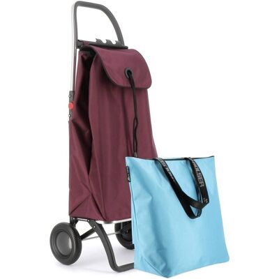 Zestaw Combo Rolser wózek składany I-Max MF 2L + torba - bordeaux Zestaw Combo Rolser wózek składany I-Max MF 2L + torba - bordeaux