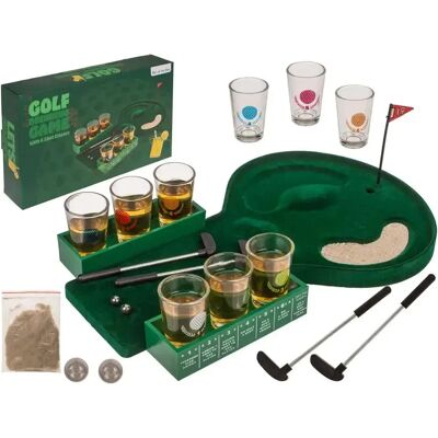 Inny producent Gra Imprezowa Mini Golf - Kieliszki + Piłeczki + Kije Golfowe Inny producent Gra Imprezowa Mini Golf - Kieliszki + Piłeczki + Kije Golfowe