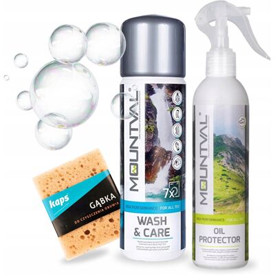 Kaps Impregnat Oil Protector Z Gąbką Do Butów I Detergent Do Odzieży Sportowej Kaps Impregnat Oil Protector Z Gąbką Do Butów I Detergent Do Odzieży Sportowej