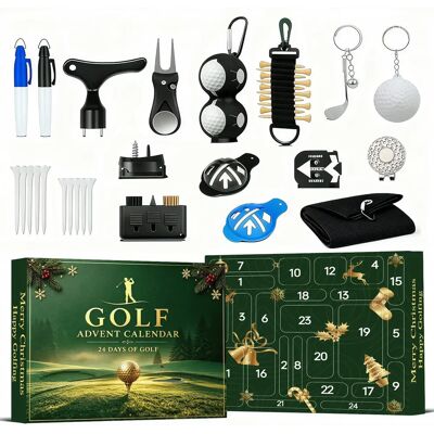 Inny producent Kalendarz Adwentowy Golfowy, 24 Akcesoria Do Golfa, Piłki Golfowe, Tee I Znaczniki Do Piłek, Praktyczny Prezent Dla Golfistów Inny producent Kalendarz Adwentowy Golfowy, 24 Akcesoria Do Golfa, Piłki Golfowe, Tee I Znaczniki Do Piłek, Praktyczny Prezent Dla Golfistów