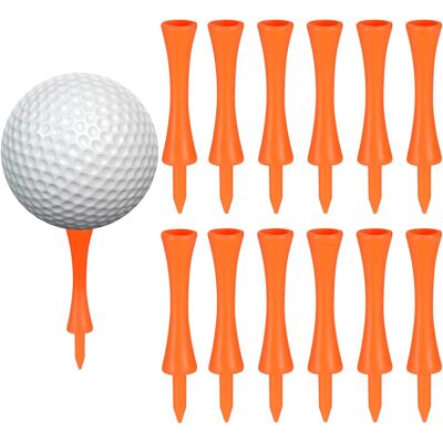 Inny producent Koszulki Golfowe 70 Mm 100 Sztuk Plastikowe Trwałe Pomarańczowe Akcesoria Inny producent Koszulki Golfowe 70 Mm 100 Sztuk Plastikowe Trwałe Pomarańczowe Akcesoria