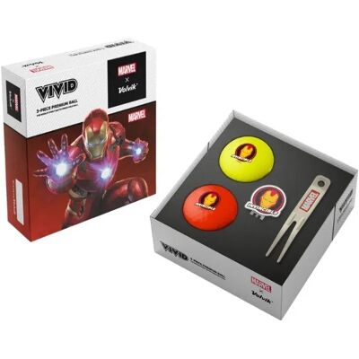 Zestaw piłek golfowych Volvik Iron Man 2 - Wydajność i Styl Zestaw piłek golfowych Volvik Iron Man 2 - Wydajność i Styl