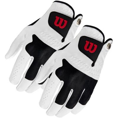 Wilson Staff Rękawice Golfowe Wilson Advantage Mlh (2-Pak, Skóra, Biała, Rozm. Xl) Wilson Staff Rękawice Golfowe Wilson Advantage Mlh (2-Pak, Skóra, Biała, Rozm. Xl)