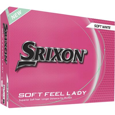 Srixon Soft Feel Lady Piłki Golfowe Damskie 12 Szt. Białe Srixon Soft Feel Lady Piłki Golfowe Damskie 12 Szt. Białe