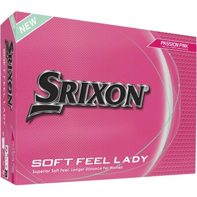 Srixon Soft Feel Lady Piłki Golfowe Dla Kobiet 12 Szt. Passion Pink Srixon Soft Feel Lady Piłki Golfowe Dla Kobiet 12 Szt. Passion Pink
