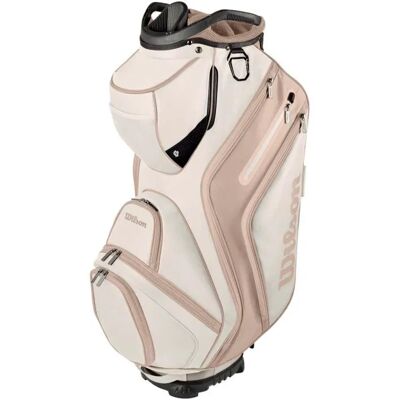 Torba Golfowa Wilson Aurora (Damska Na Wózek, Cartbag) Bezowo-Biała Torba Golfowa Wilson Aurora (Damska Na Wózek, Cartbag) Bezowo-Biała