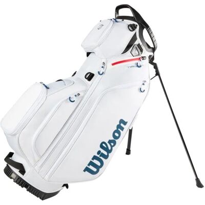 Torba Golfowa Wilson Talus 5 (Z Nóżkami, Standbag) Biało-Czerwono-Niebieska Torba Golfowa Wilson Talus 5 (Z Nóżkami, Standbag) Biało-Czerwono-Niebieska